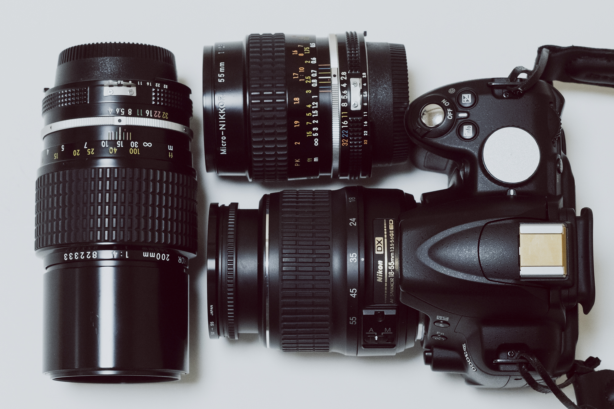CCDセンサーのNikon D3000